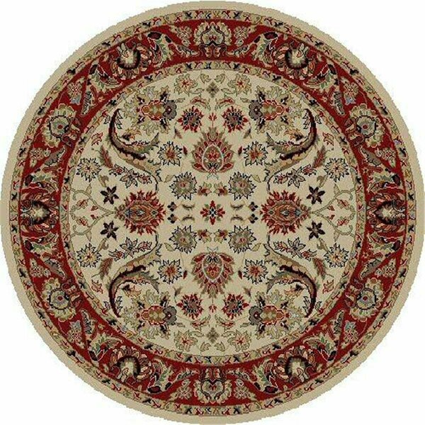 Concord Global Trading 2 ft. 2 in. x 7 ft. 3 in. Ankara Sultanabad - Ivory 62022